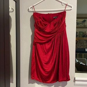Express Strapless dress